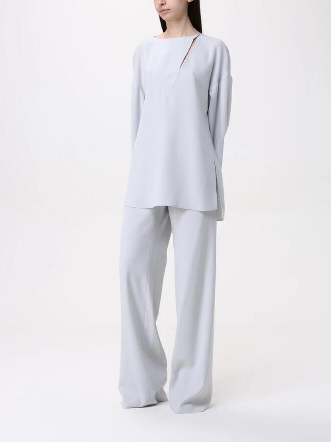 Emporio Ar i Grijze Boothals Top Stijlvol