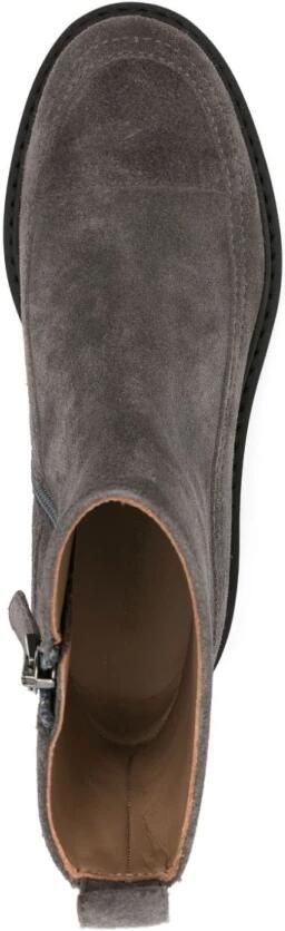 Emporio Ar i Grijze Capsule Zijde Nylon Laarzen