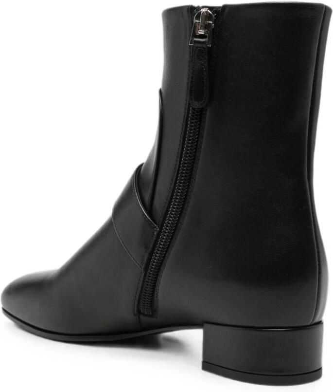 Emporio Armani Laarsjes met blokhak en gespdetail - Foto 2