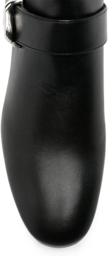 Emporio Armani Laarsjes met blokhak en gespdetail - Foto 3