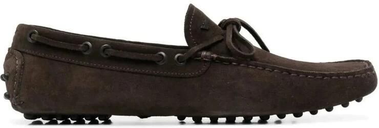 Emporio Ar i Lace-Up Driver Shoes