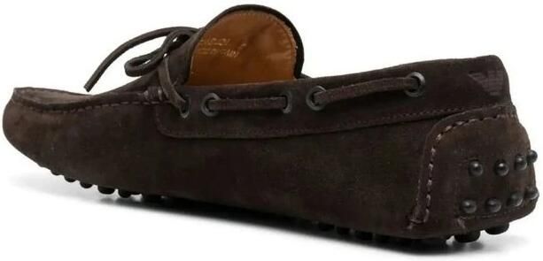 Emporio Ar i Lace-Up Driver Shoes - Foto 2