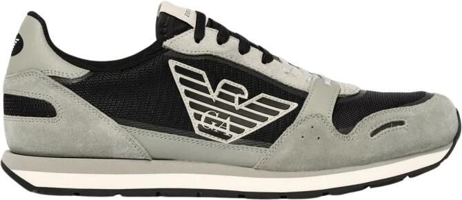 Emporio Armani Sneakers met logo Gray Heren - Foto 2