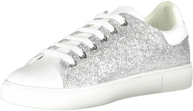 Emporio Armani Zilveren Lure Sportschoenen met Contrasterende Details Gray Dames - Foto 2