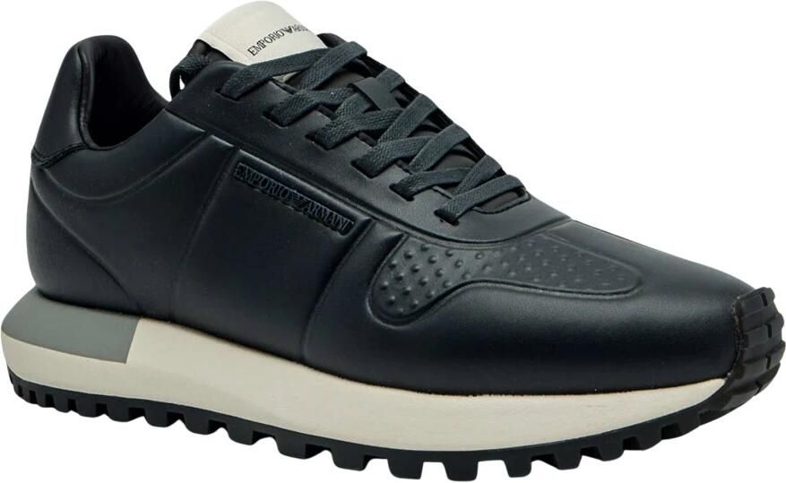 Emporio Ar i Leather Sneakers