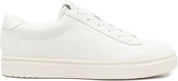 Emporio Ar i Leather Sneakers