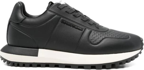 Emporio Ar i Leather Sneakers