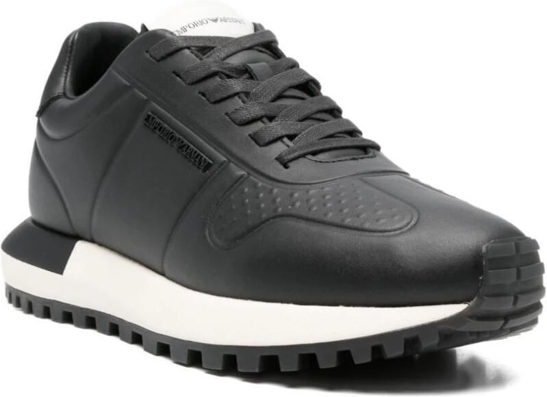 Emporio Ar i Leather Sneakers - Foto 2