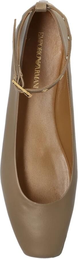 Emporio Armani Leren balletflats - Foto 6