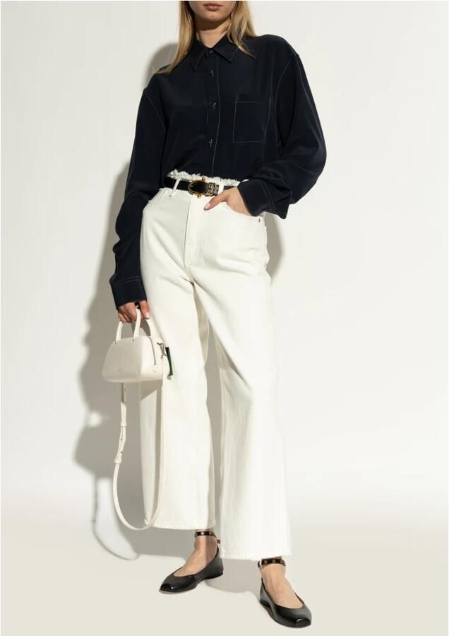 Emporio Armani Leren balletflats - Foto 3