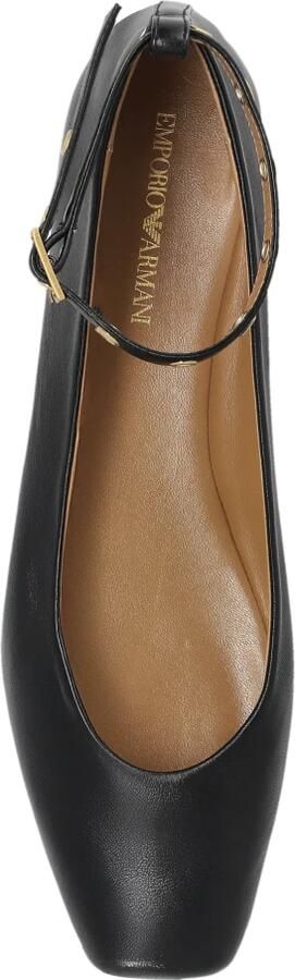Emporio Armani Leren balletflats - Foto 6