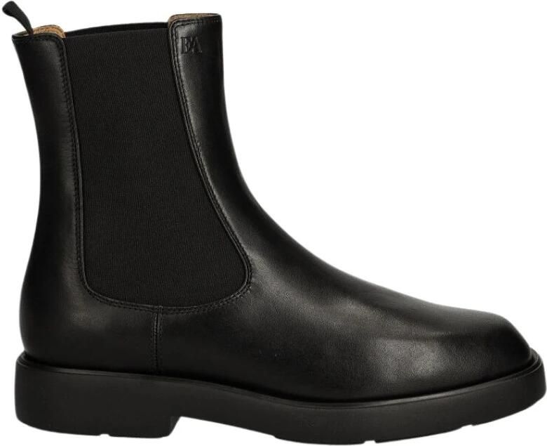 Emporio Armani Leren Chelsea Boot