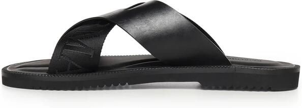 Emporio Armani Leren Cross-Over Sandalen met Logoband - Foto 2