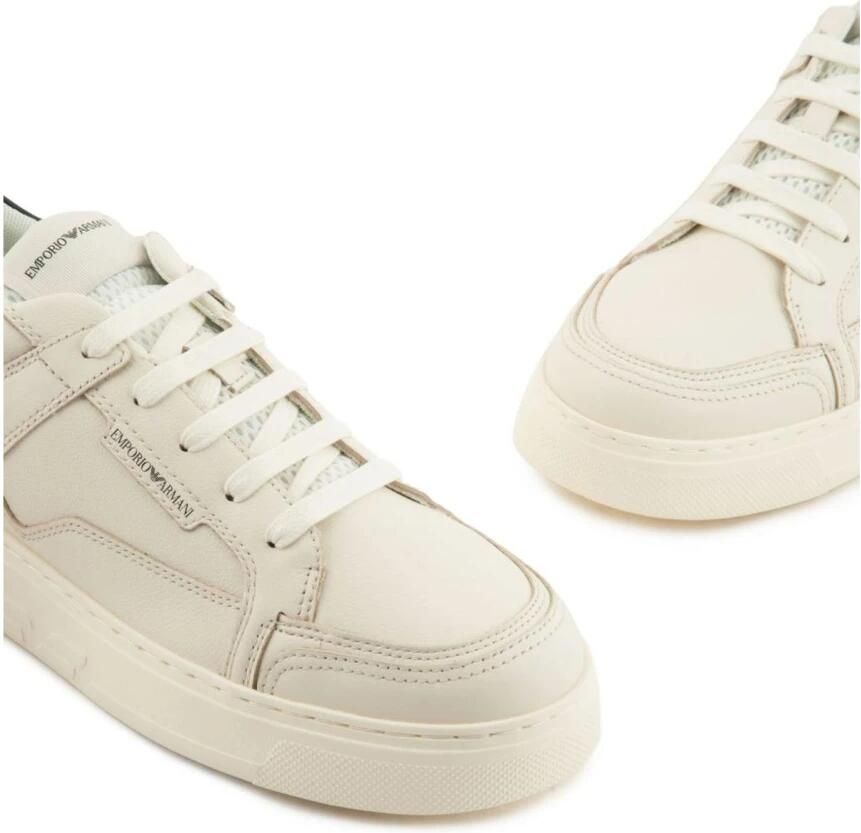 Emporio Ar i Leren Low-Top Sneakers - Foto 2