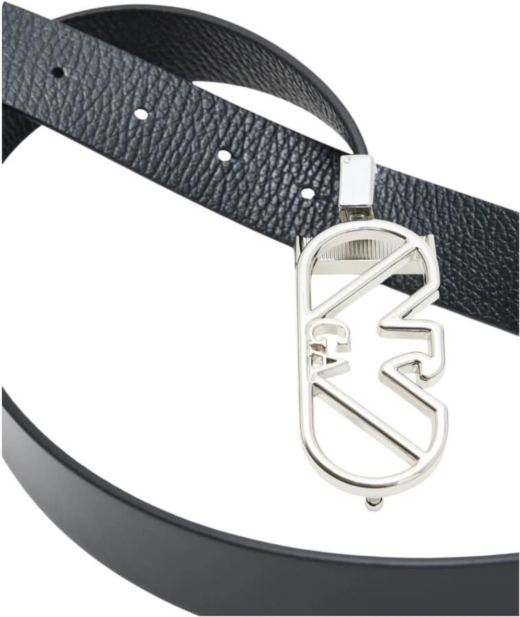 Emporio Ar i Leren Omkeerbare Riem met Adelaar Gesp - Foto 2