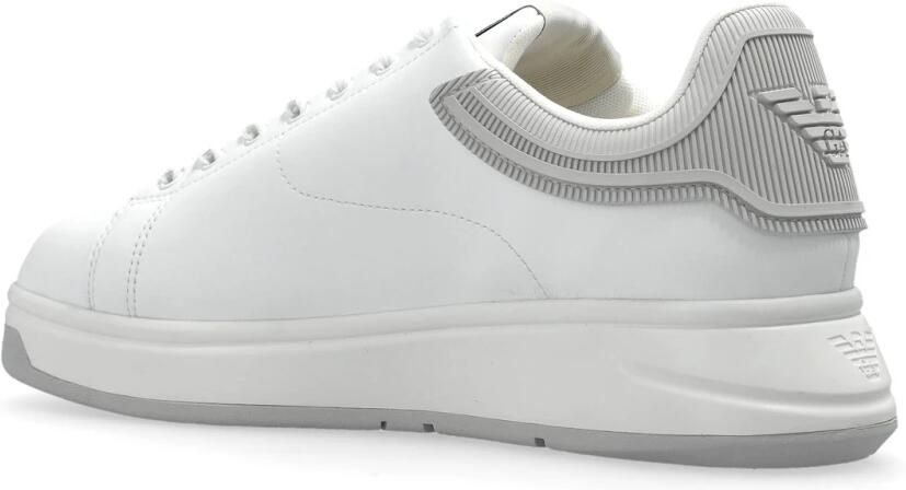 Emporio Armani Leren Sneakers met Eagle Logo - Foto 4