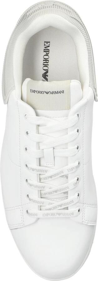 Emporio Armani Leren Sneakers met Eagle Logo - Foto 6