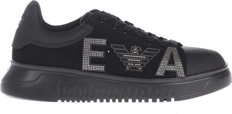 Emporio Armani Hoogwaardige sneakers voor heren Black Heren - Foto 3