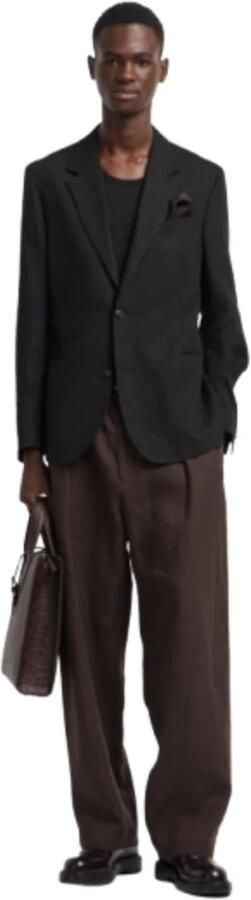 Emporio Ar i Linnen T-shirt met adelaar borduurpatch - Foto 2