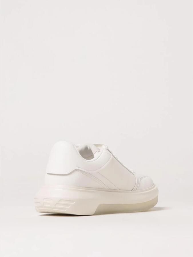 Emporio Ar i Witte Sneakers met Vetersluiting