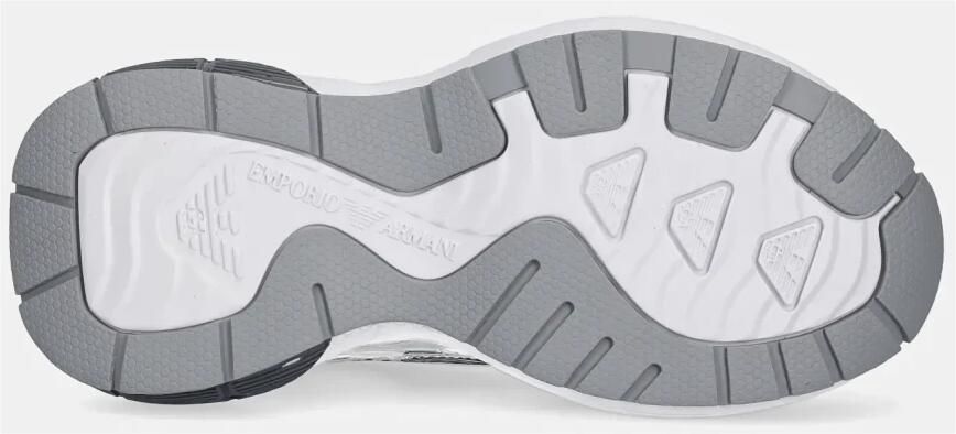 Emporio Armani Mesh Sneakers met Gelamineerde Details - Foto 3