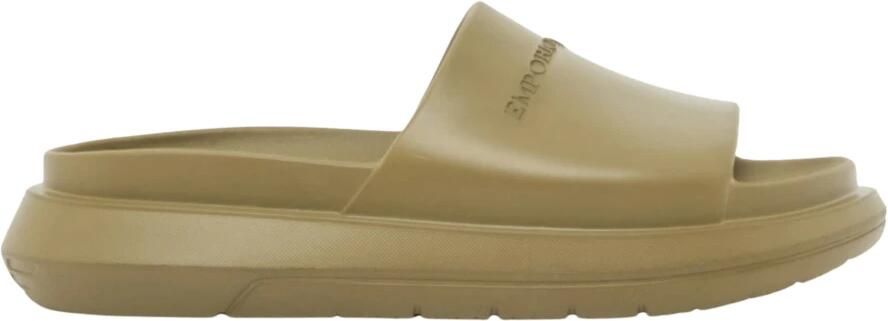 Emporio Ar i Monobloc Sandalen met Logo