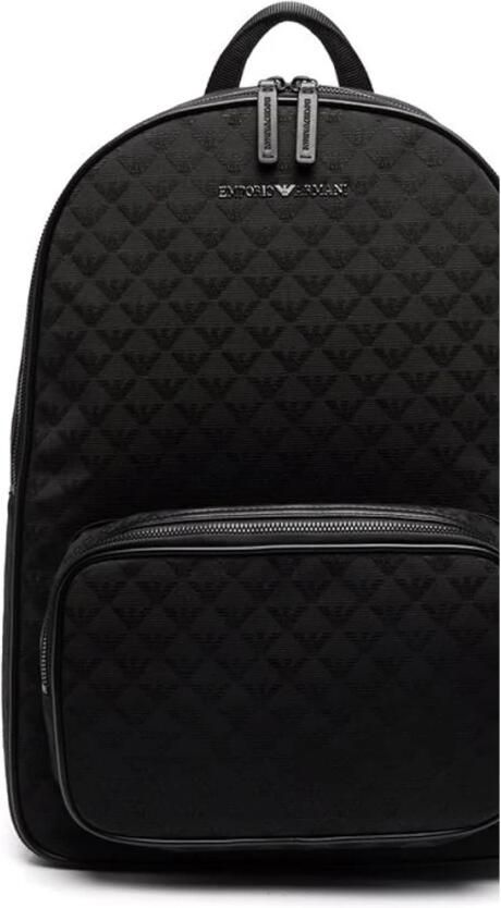 Emporio Ar i Nylon Rugzak met Jacquard Adelaar Overal - Foto 2