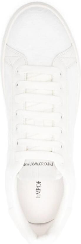 Emporio Ar i Nylon Sneakers met Jacquard All-Over Eagle - Foto 2