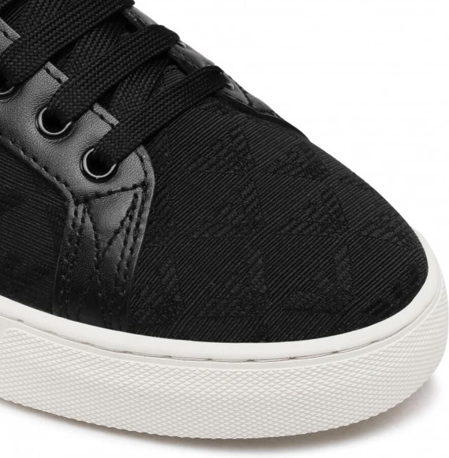 Emporio Armani Nylon sneakers met jacquard all-over adelaar - Foto 2