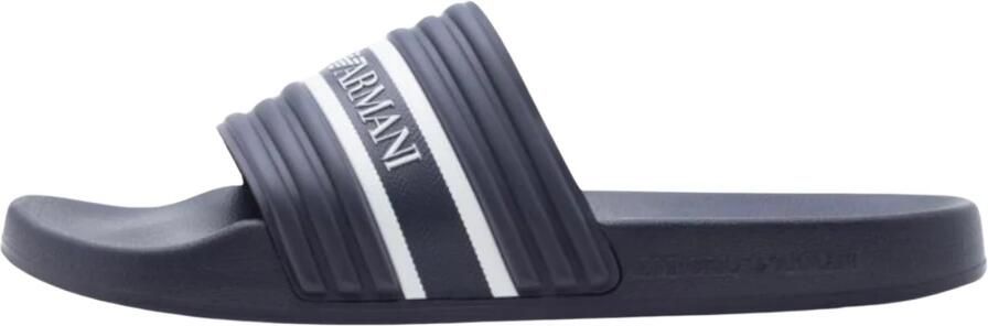 Emporio Armani PVC Slippers met Logotape
