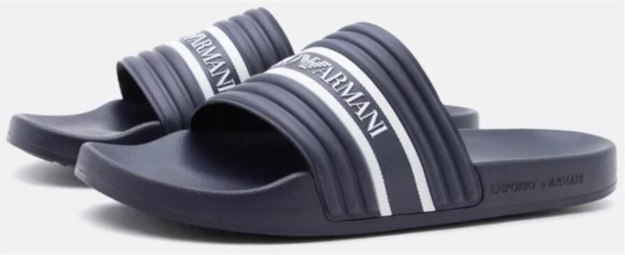 Emporio Armani PVC Slippers met Logotape - Foto 6