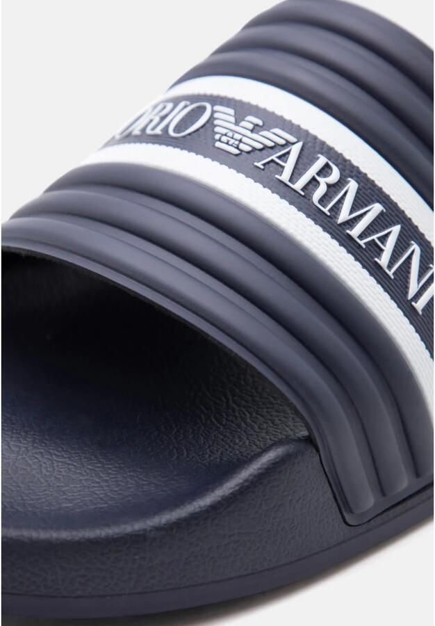 Emporio Armani PVC Slippers met Logotape - Foto 3