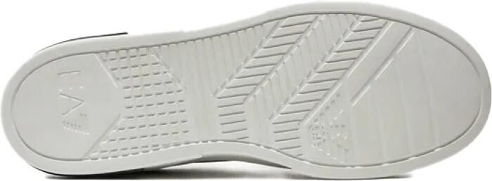 Emporio Armani EA7 Zwarte Voetbalgeïnspireerde Sneakers Black Heren - Foto 5