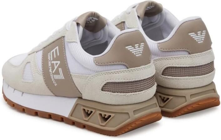 Emporio Armani EA7 Mesh en PU Leren Sneakers - Foto 5