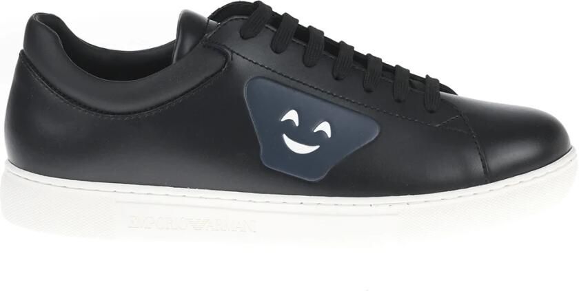 Emporio Armani Sportieve Sneakers Black Heren - Foto 3