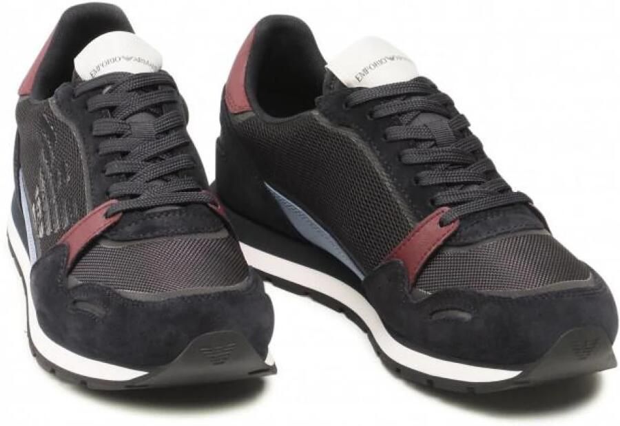 Emporio Armani Bordeaux X4X537Xm678Bbob Blue Heren