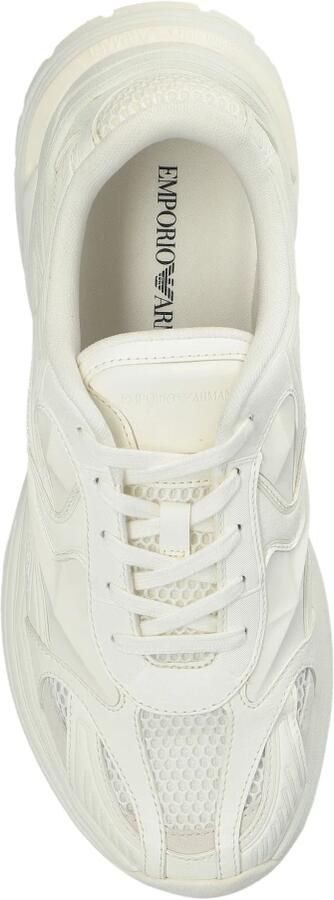 Emporio Ar i Suede en Mesh Sneakers - Foto 2