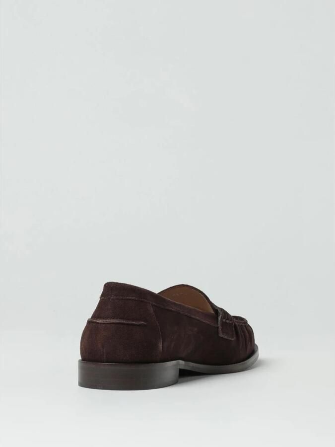 Emporio Ar i Suede Leren Penny Loafers
