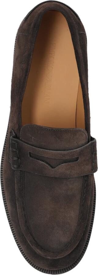 Emporio Ar i Suede Loafers