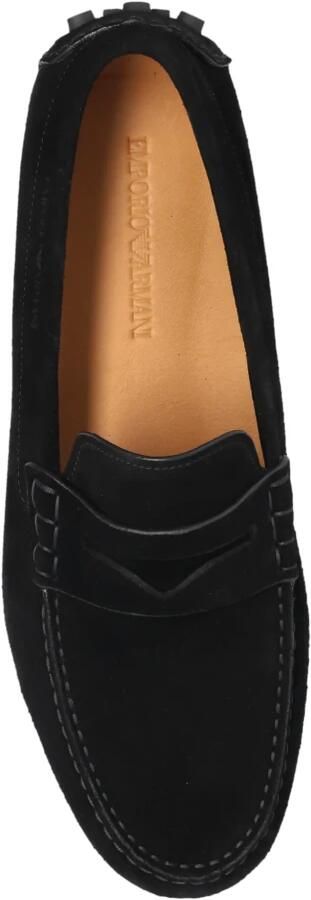Emporio Armani Suede Loafers - Foto 4