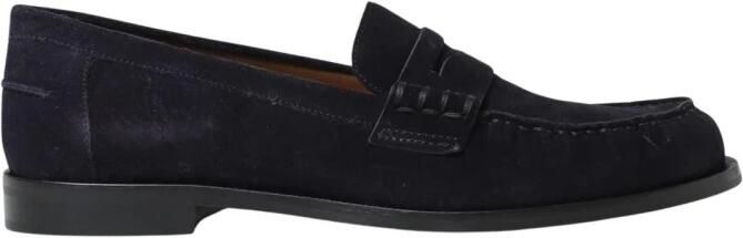 Emporio Ar i Suede Penny Loafers