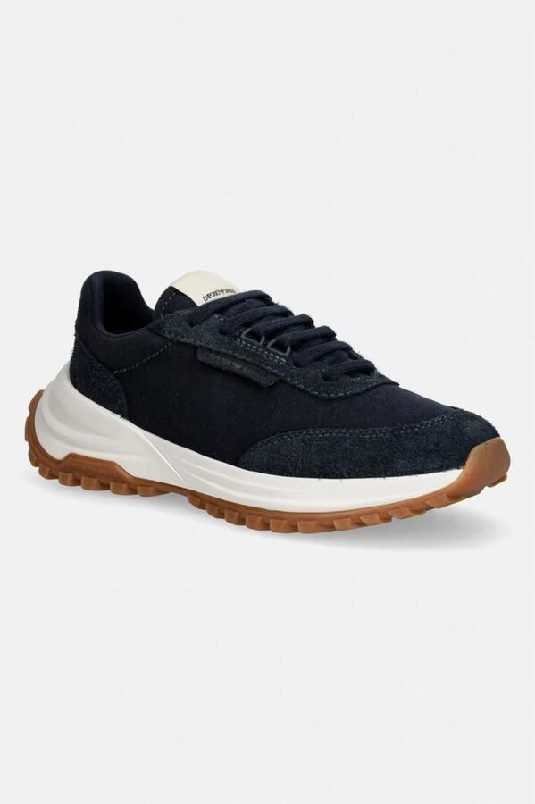 Emporio Armani Suede Sneakers - Foto 2