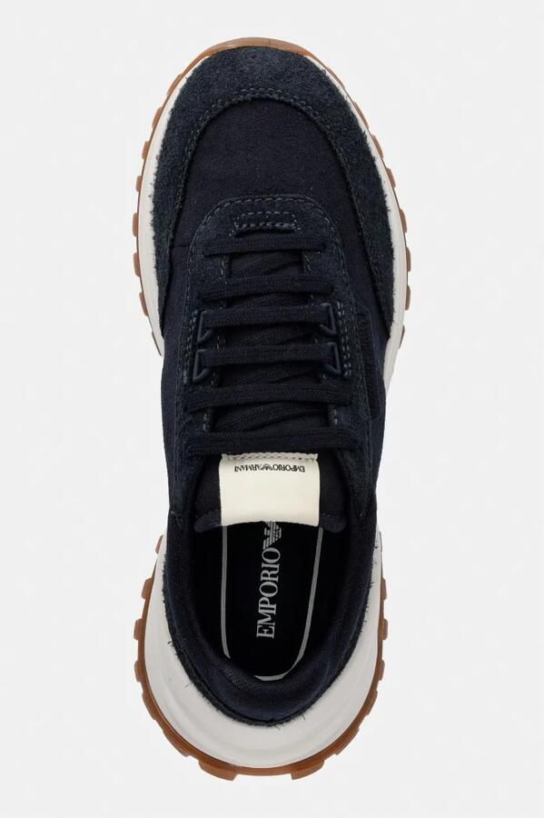 Emporio Armani Suede Sneakers - Foto 4