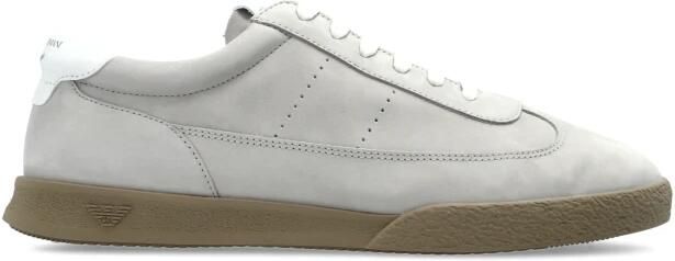 Emporio Armani Suède sportschoenen