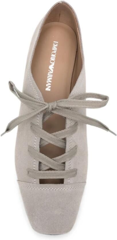 Emporio Armani Veterschoenen met platte zool - Foto 2