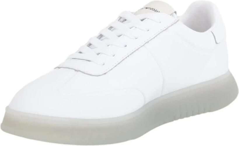 Emporio Ar i Witte Sneaker Schoenen