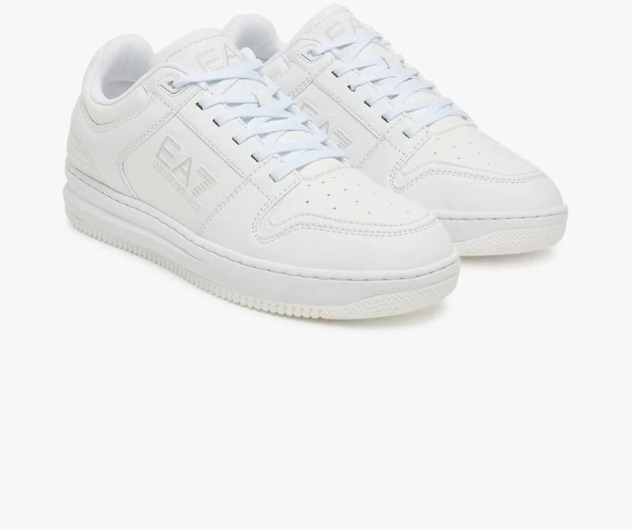 Emporio Armani Witte sportsneakers voor heren