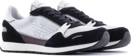 Giorgio Armani Casual Witte Textiel Sneakers oor Heren White - Foto 8