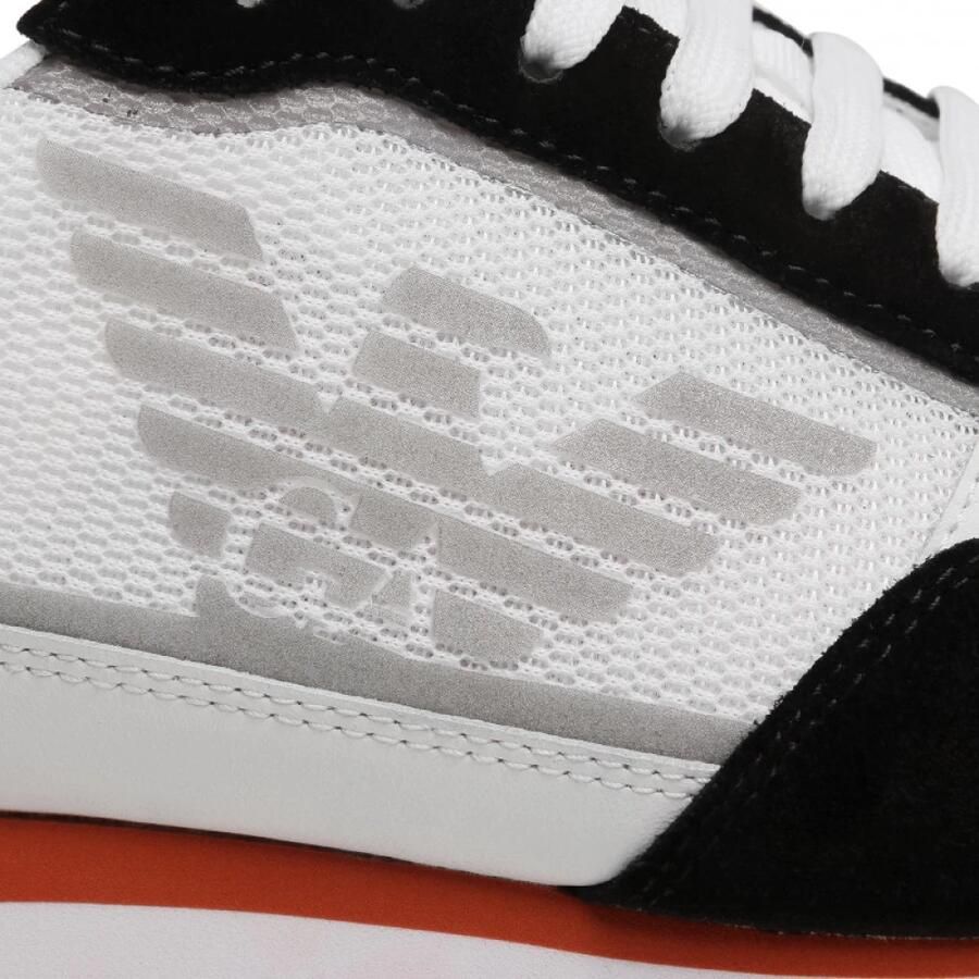 Giorgio Armani Casual Witte Textiel Sneakers oor Heren White - Foto 2