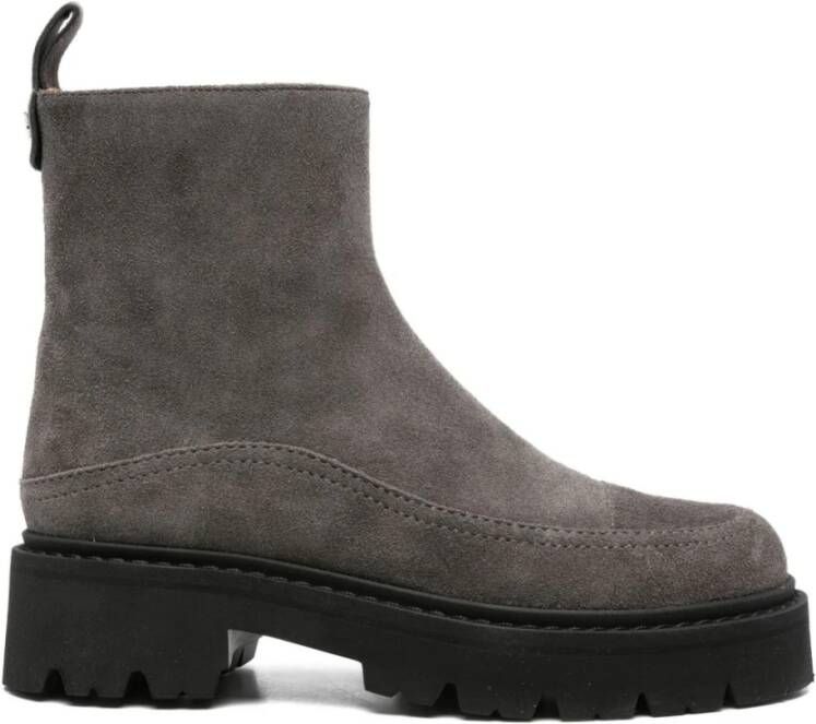 Emporio Ar i Grijze Capsule Laarzen met 4cm Hak